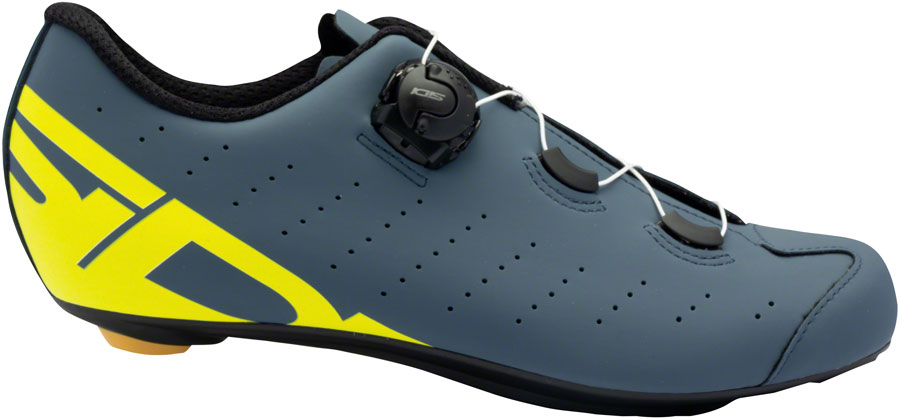 SIDI Fast 2 Road Shoes - Men's Blue/Yellow 48