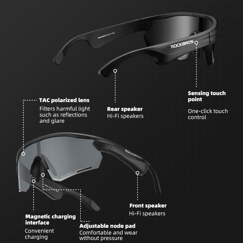 Orion Bluetooth Music Speaker Sunglasses