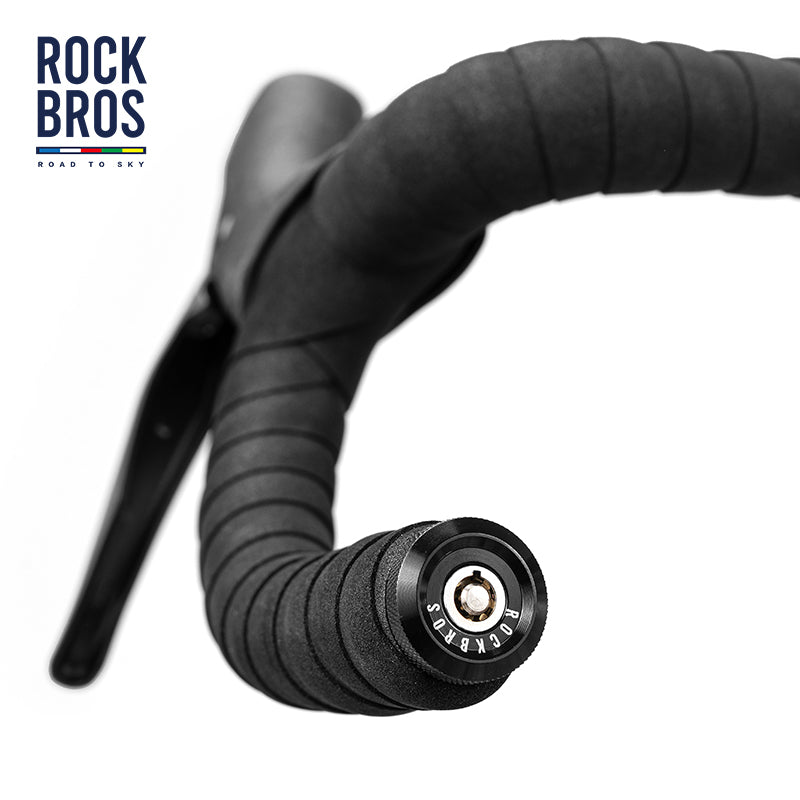 【ROAD TO SKY】ROCKBROS Bicycle Lock Hidden Handle Lock Mini Lock Bike Cable Lock Hidden in Handlebars Helmet Lock Zinc Alloy Lock Cylinder Aluminum Shell 25.6 inches for Roadbike