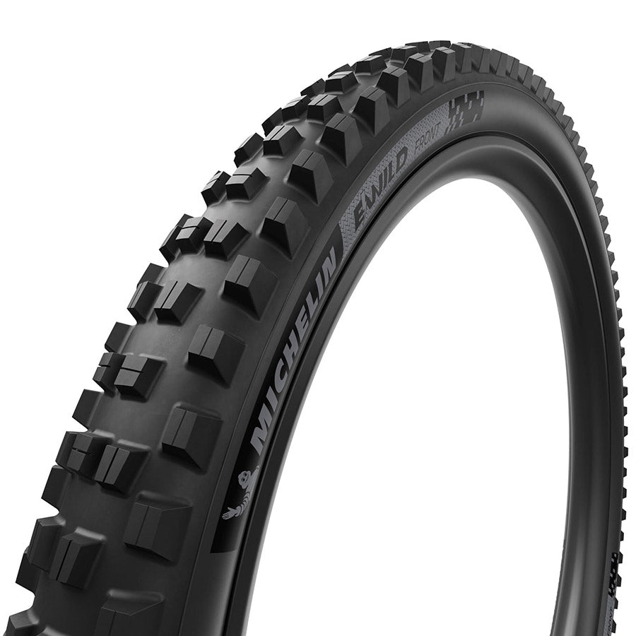 Michelin, E-WILD RACING LINE Front, Mountain Tire, 29''x2.40, Folding, Tubeless Ready, MAGI-X, 4x55, Black