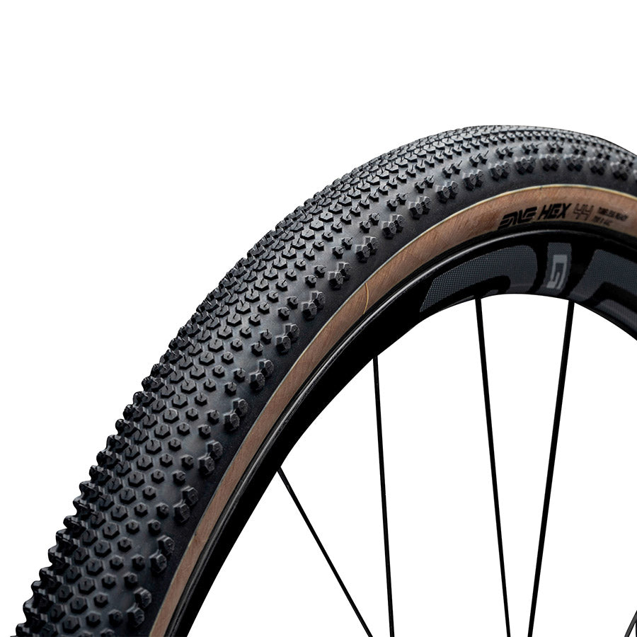 ENVE, HEX, Gravel Tire, 700x40C, Folding, Tubeless Ready, Black/Tan