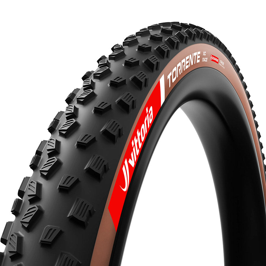Vittoria, Torrente XC Race, Mountain Tire, 29x2.40, Folding, Tubeless Ready, Race Formulation Graphene + Silica, Nylon, 60TPI, Black