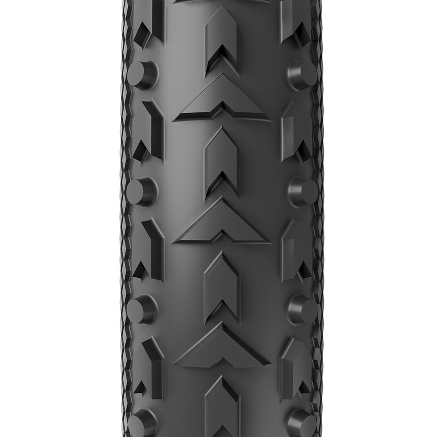 Vittoria, Terreno T80, Gravel Tire, 700x37C, Folding, Tubeless Ready, Endurance Formulation Graphene, Reinforced Nylon, 100TPI, Black