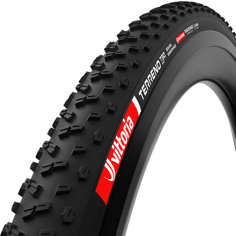 Vittoria, Terreno T90, Gravel Tire, 700x40C, Folding, Tubeless Ready, Endurance Formulation Graphene, Reinforced Nylon, 100TPI, Tanwall