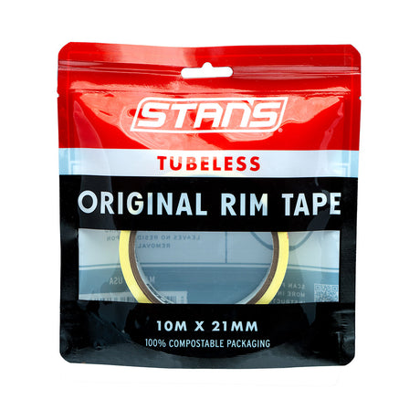 Stans No Tubes, Rim Tape, Tubeless Tape, 10m, 21mm