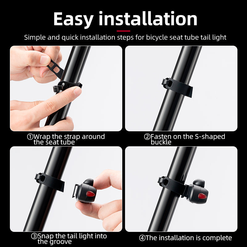 ROCKBROS Frog Style Bike Tail Light
