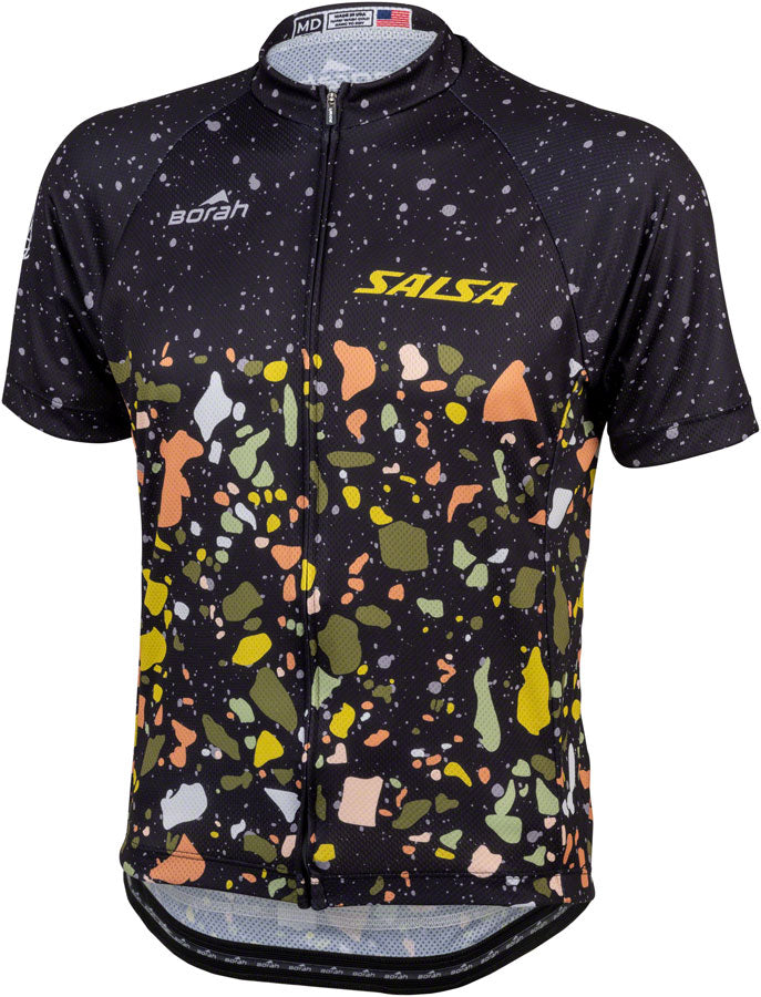 Salsa Men's Terrazzo Jersey - Small Black