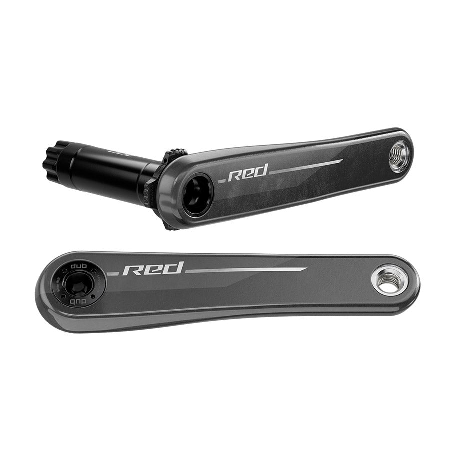 SRAM RED 1x XPLR Wide Crank Arm Assembly - 155mm 13-Speed 8-Bolt Direct Mount DUB Spindle Natural Carbon E1