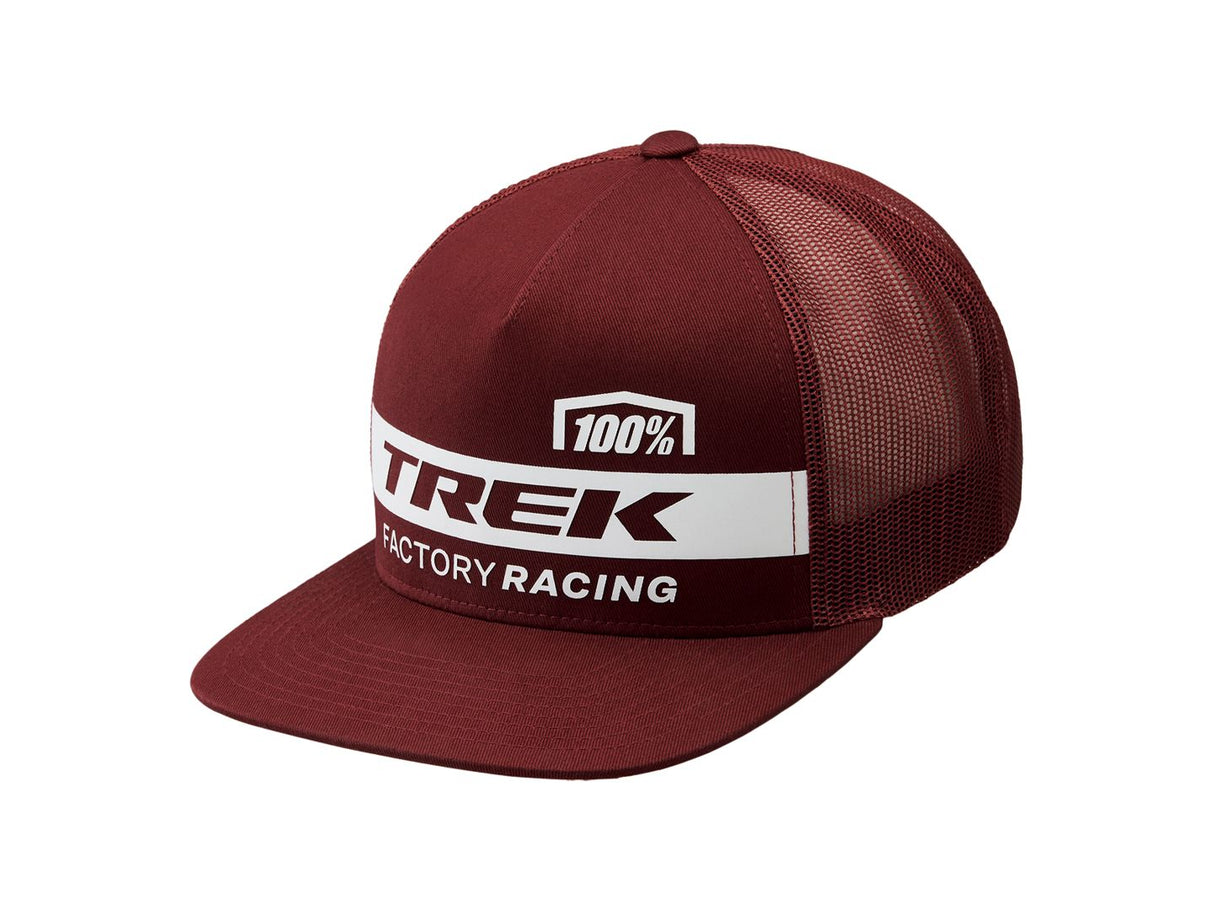 100 TFR Trucker Dark Red Headwear