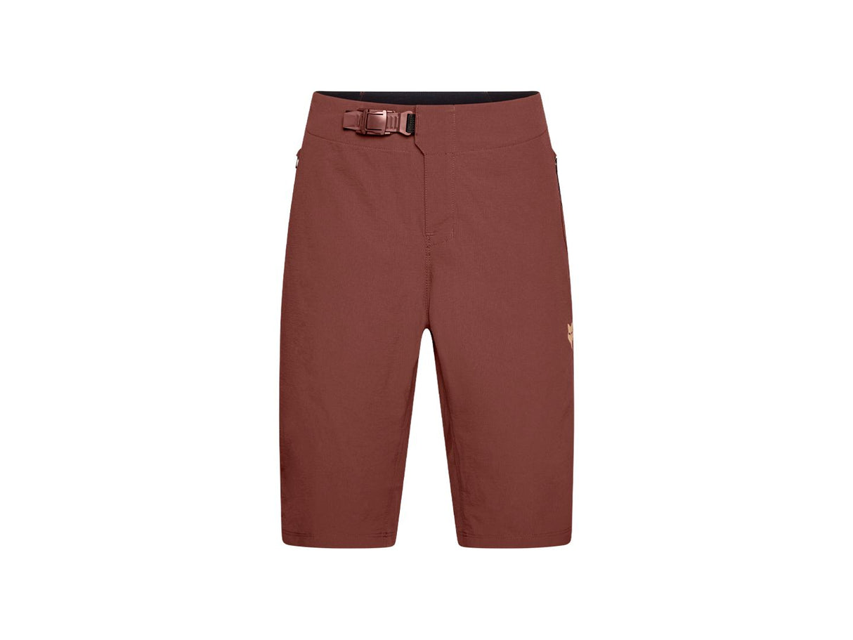Short Fox Racing 25 Ranger/Liner Women 10 Rootbeer Brown