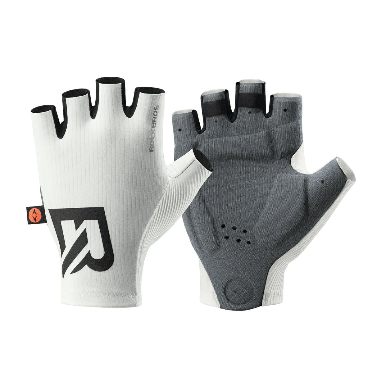 ROCKBROS Elastic Interface® Half-Finger Gel Padded Cycling Bike Gloves