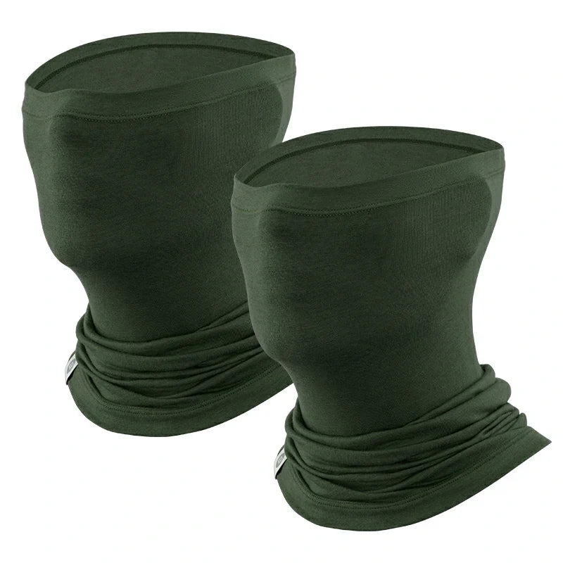 Merino Wool Neck Gaiter Face Mask Thermal for Men Women