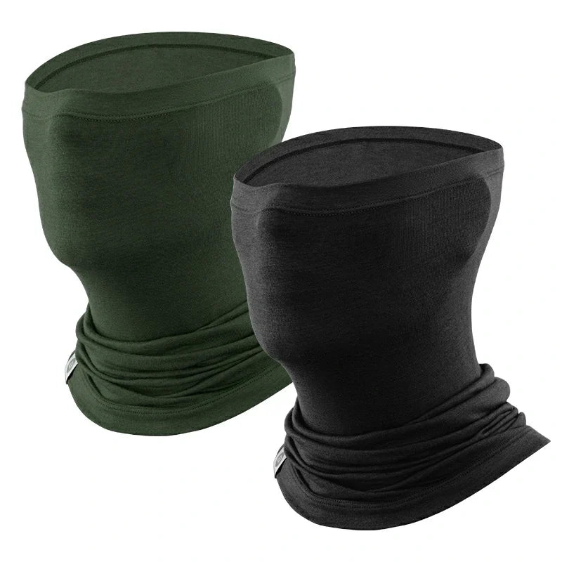 Merino Wool Neck Gaiter Face Mask Thermal for Men Women