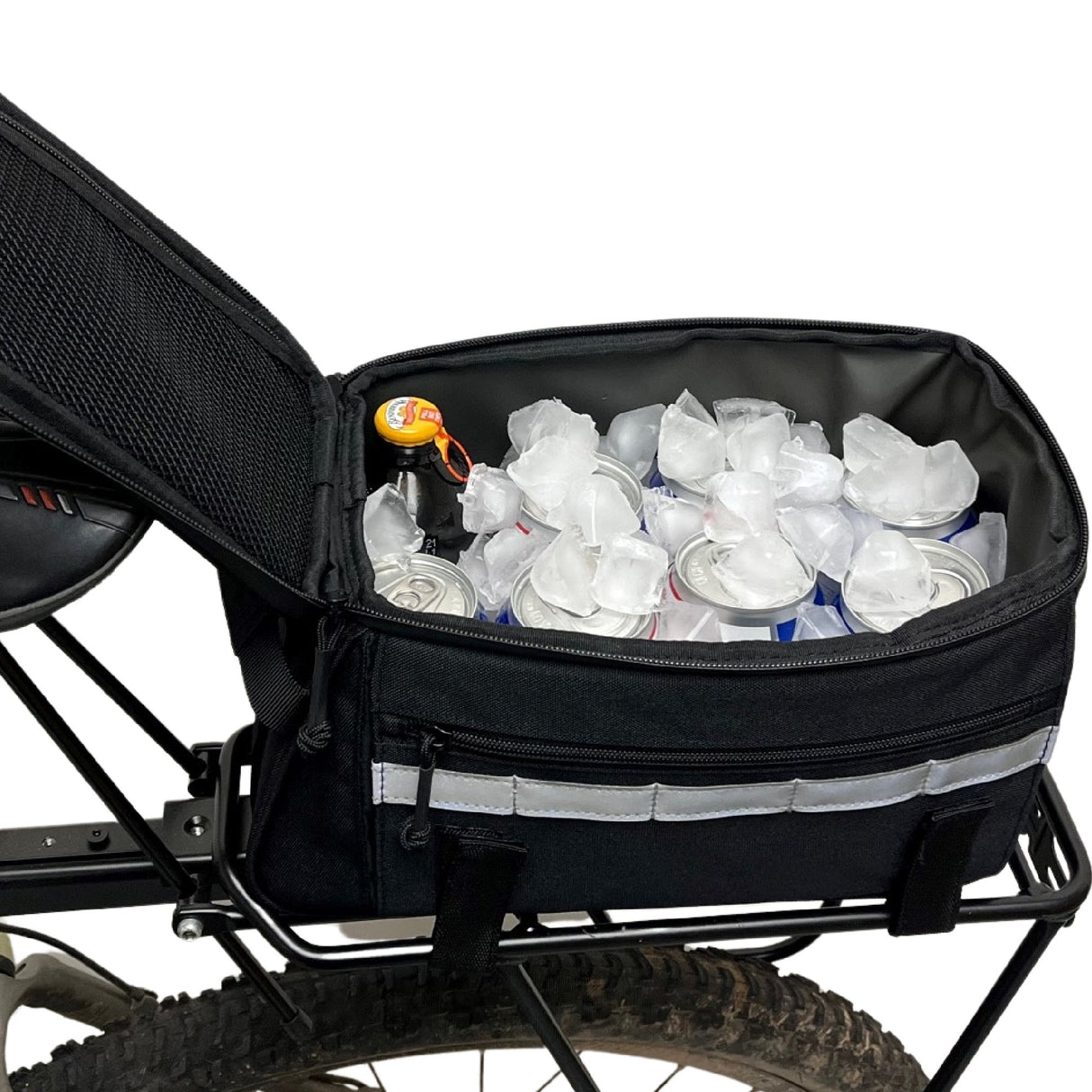 MIK Trunk Bag Big Momma Bicycle Rack Bag - Compatible with MIK (works only with MIK Rack - not Included)