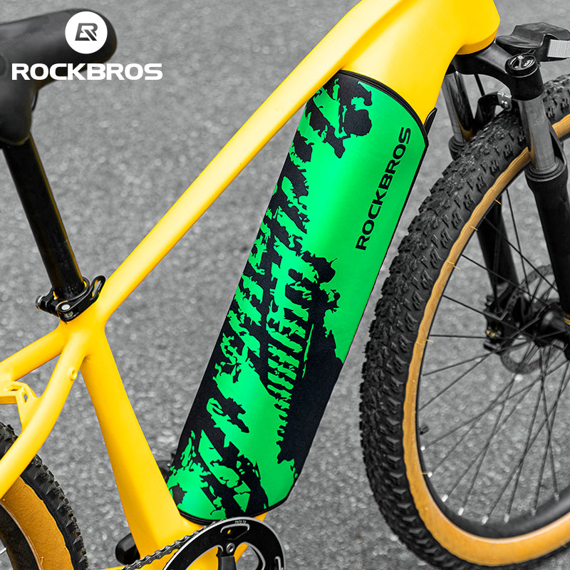 ROCKBROS Neoprene Ebike Battery Cover Wear Dirt Resistant for Outdoor Use