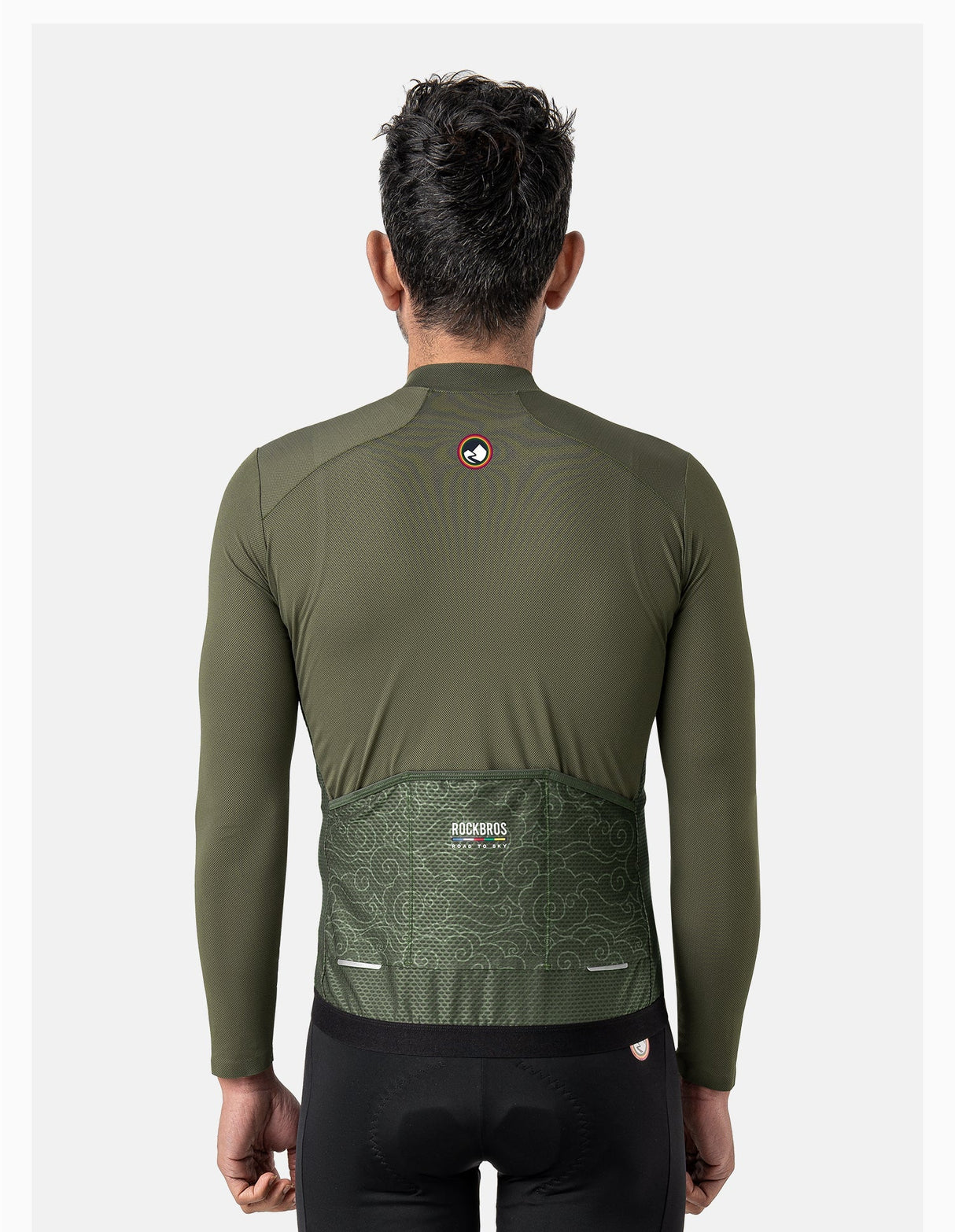 【ROAD TO SKY】by ROCKBROS Men's Long-Sleeve Cycling Jersey in Various Colours