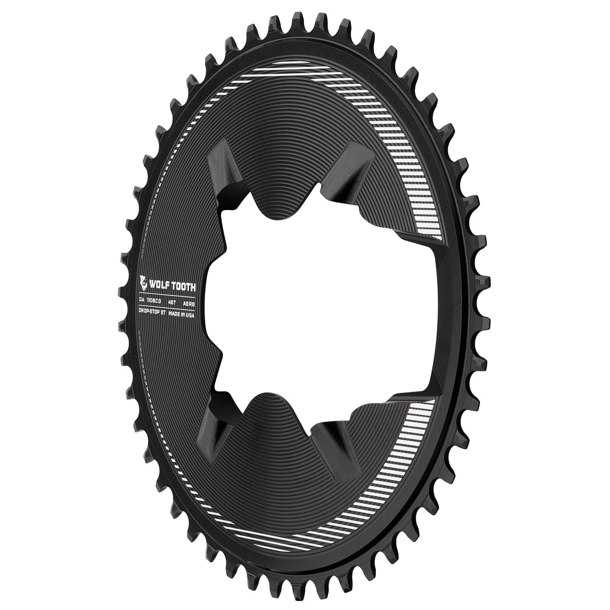 Aero Direct Mount Chainrings for Shimano Dura-Ace R9200 Cranks