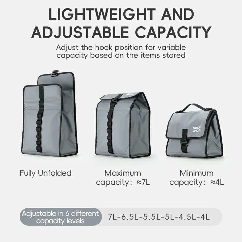 ROCKBROS Bike Bag 4L-7L for Brompton Folding Bike