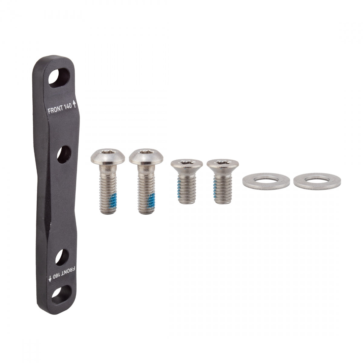 BRAKE PART SRAM DISC ADPTR FT FLAT MOUNT 0F/20F 140/160 SS BOLTS