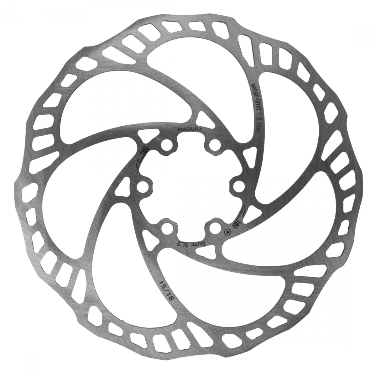 BRAKE PART MAG DISC ROTOR STORM SL.2 160 6B