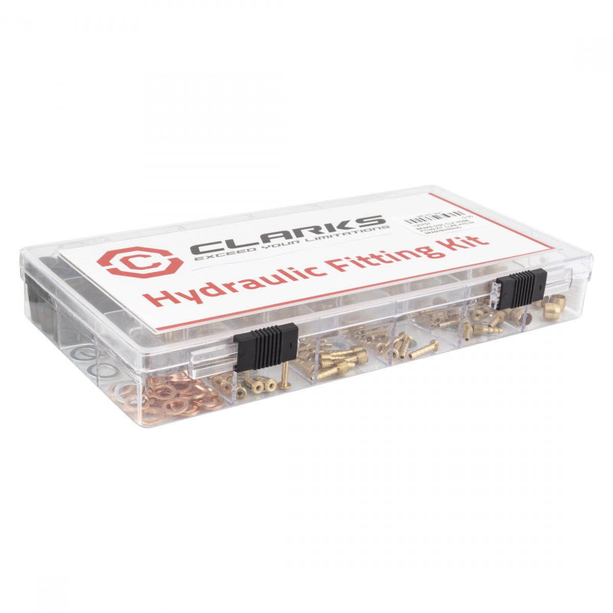 BRAKE DISC CLK HOSE FITNG KIT CLPR HYD-02 FOR SRAM/SHIMANO