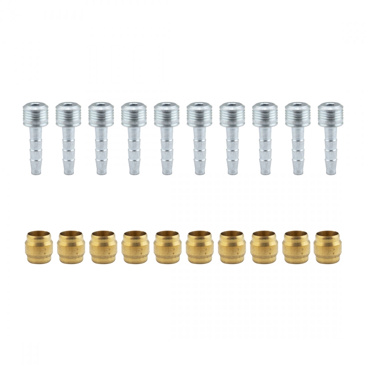 BRAKE DISC CPY HYD FITTINGS OLIVE+NEEDLE_BGof10 BK/SL