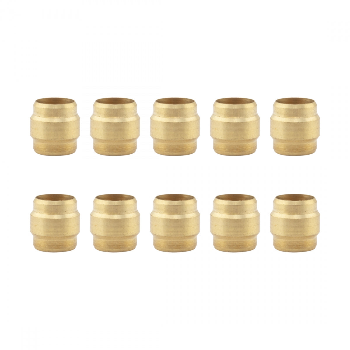 BRAKE DISC SUNLT HOSE FITNG OLIVE PT02 5mm BRASS FOR SRAM/AVID/MAGURA/FORMULA BGof10