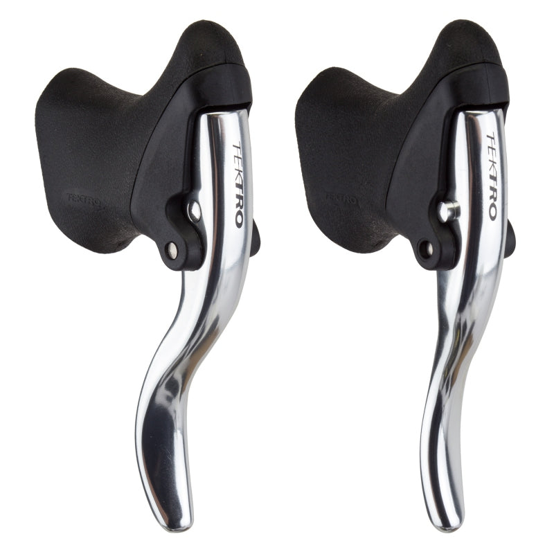 Tektro RL520A Linear Pull Levers Black/Silver Pair