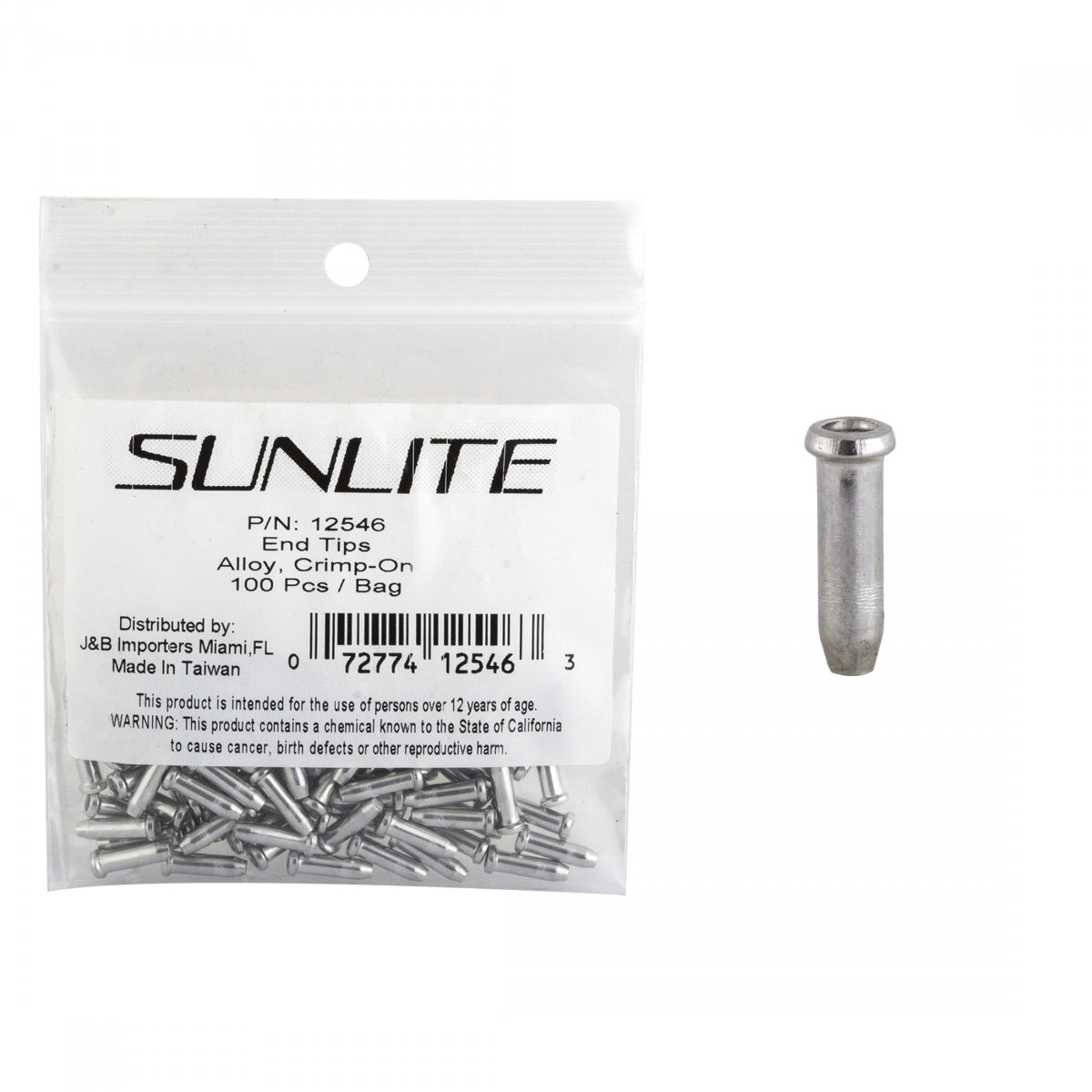 CABLE TIP SUNLT ALY SL BGof100