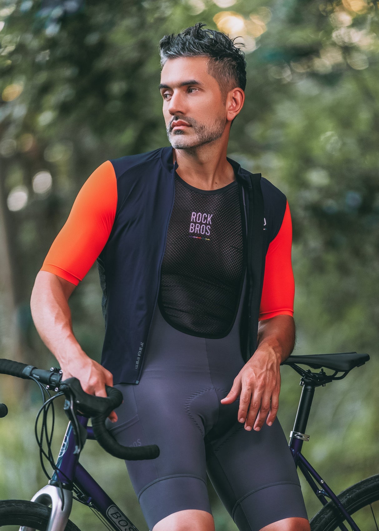 【ROAD TO SKY】by ROCKBROS Men's Short-Sleeve Cycling Jersey in Various Colours