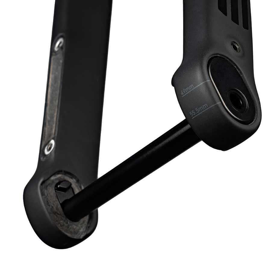 ENVE Composites Adventure Fork - 1.5” Tapered Flat-Mount Disc Carbon 12 x 100mm Axle 49/55 Rake BLK