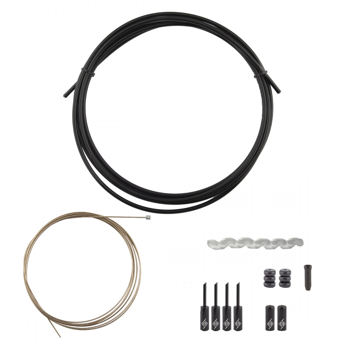 CABLE GEAR OR8 KIT SUPERSLICK COMPRESSIONLESS RR RD/MT BK