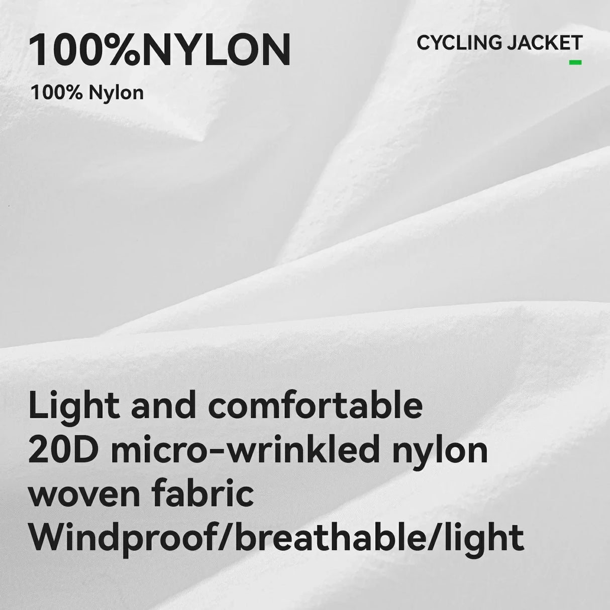 Fluorescent Lightweight Cycling Phosphorescent Jacket Foldable