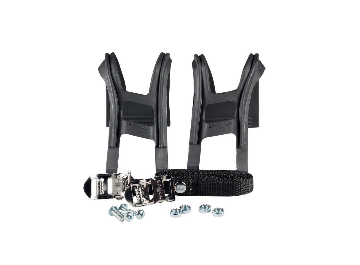 Pedal Part Wellgo Clip/Strap/Reflector Medium Set