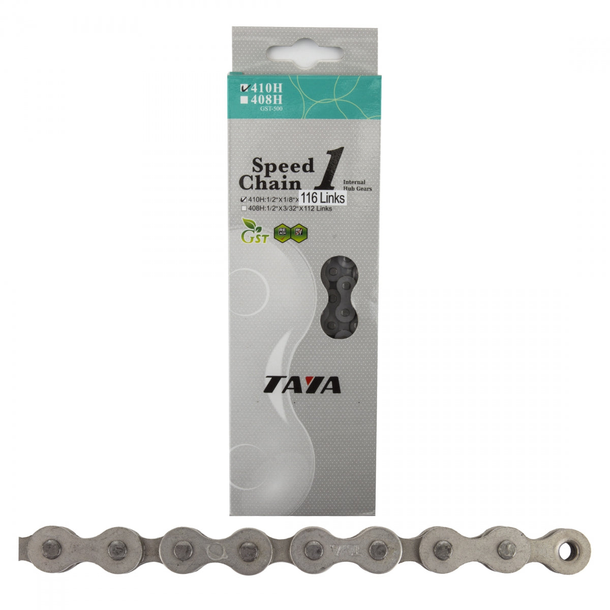 CHAIN TAYA 1/2x1/8 410H GST500 GY 116L