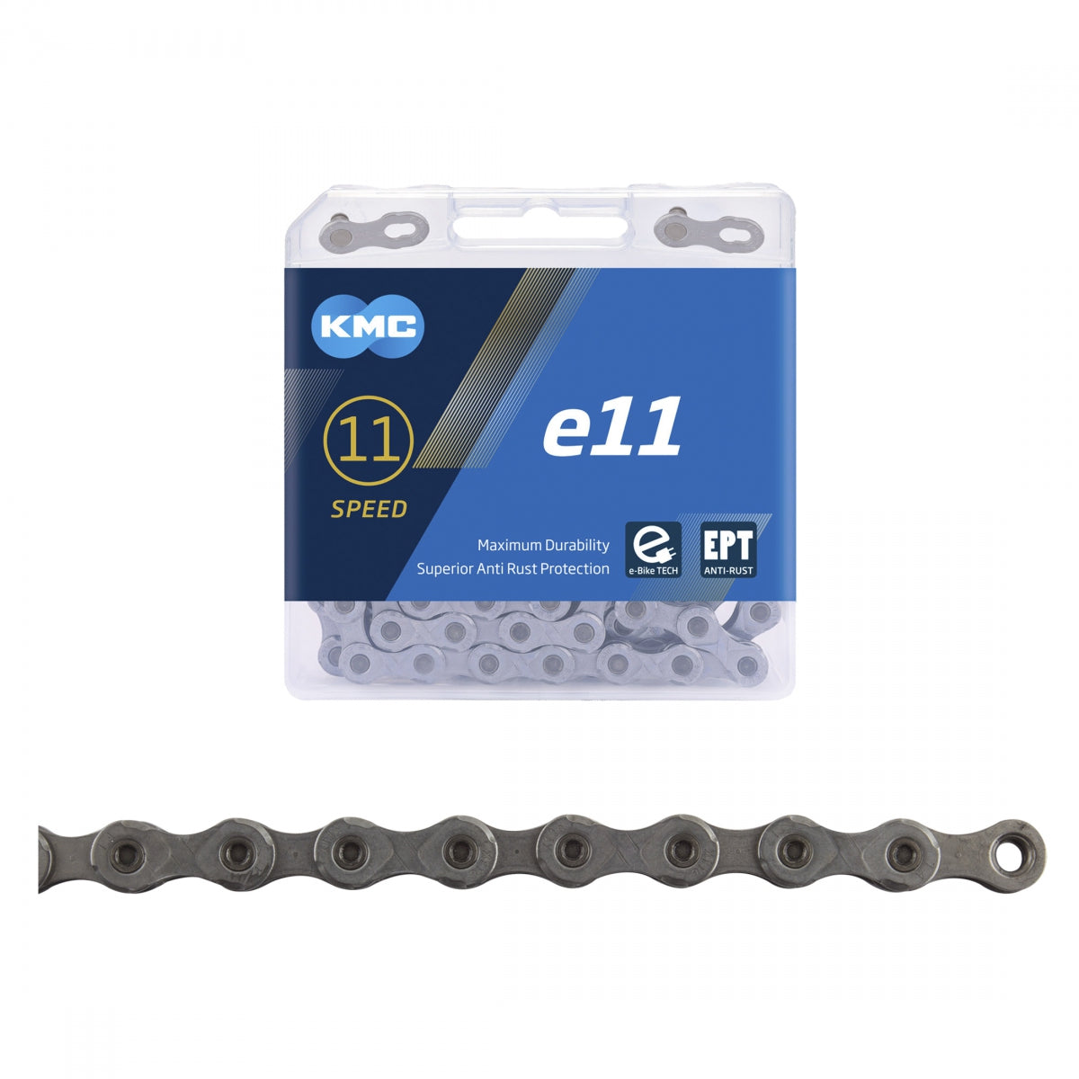 CHAIN KMC e11 EPT 11sp 136L f/EBIKE