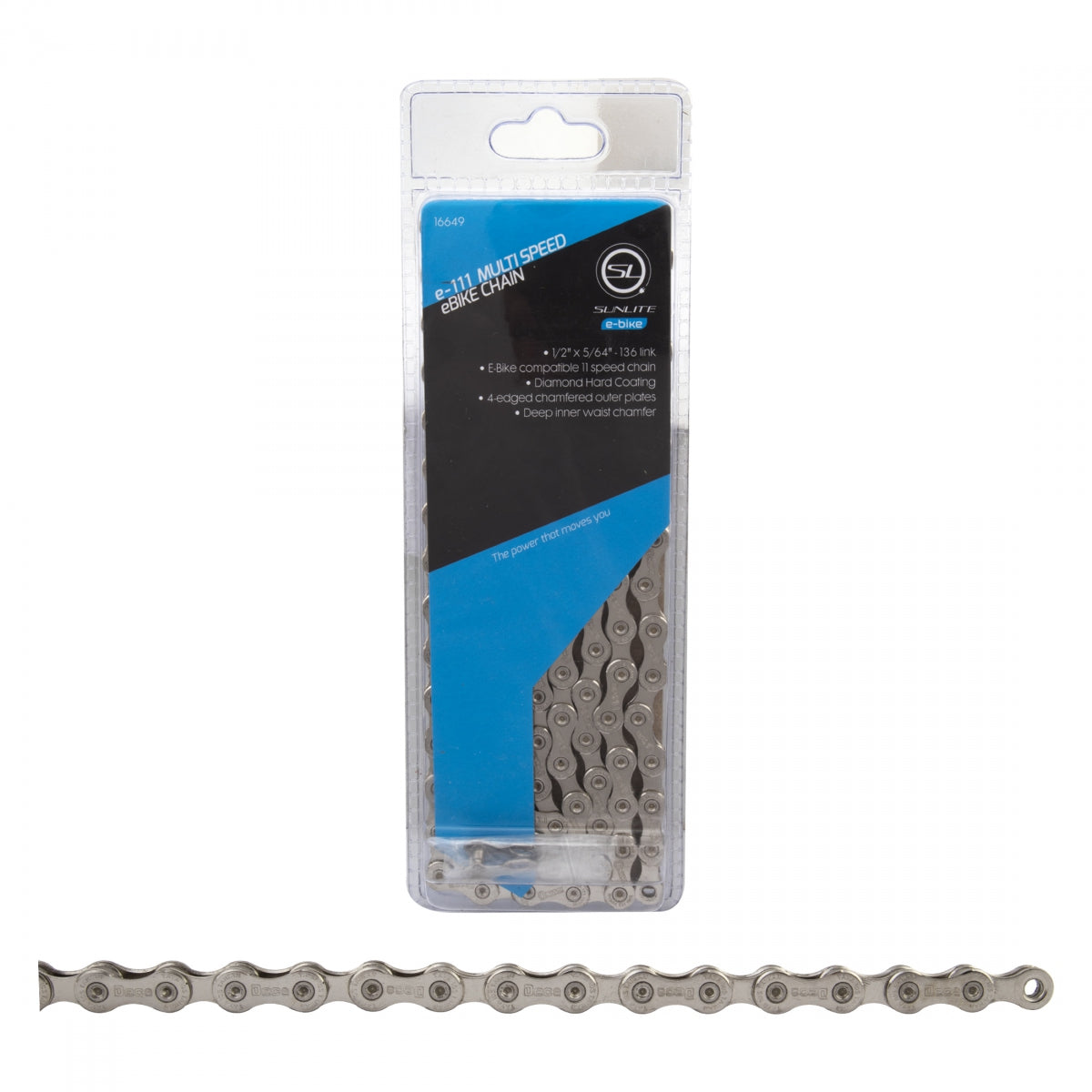 CHAIN SUNLT e111 11s CP 136L f/EBIKE