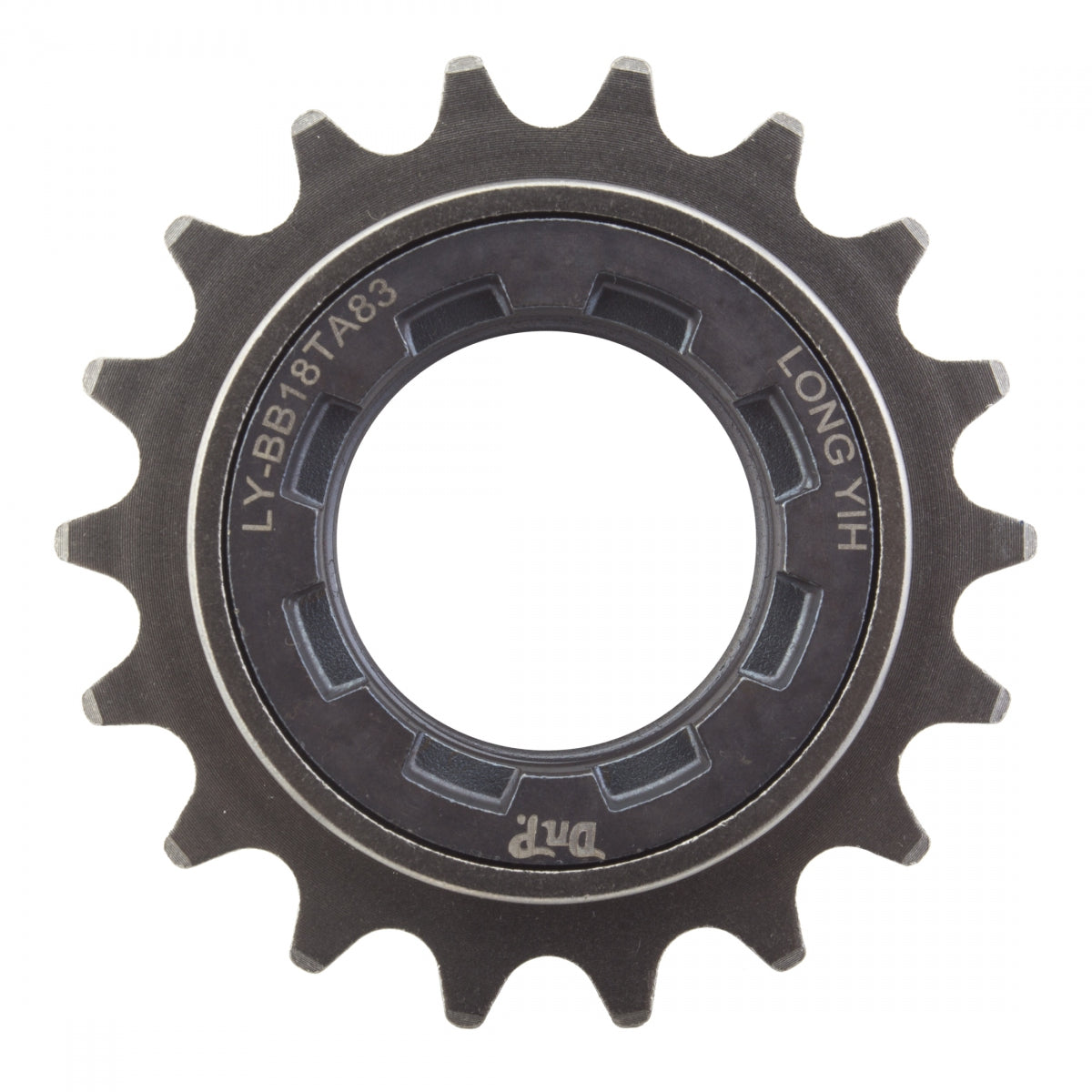 FW SINGLE BK-OPS 18Tx3/32 CRMO GUN-GRY 8-KEY RELEASE