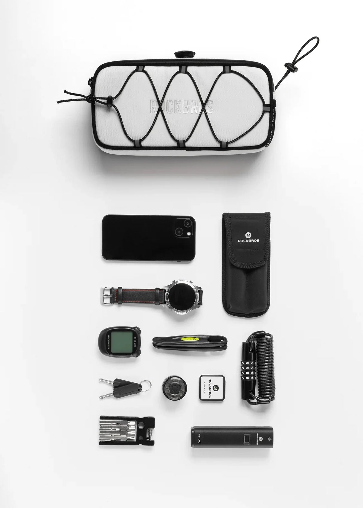 ROCKBROS Square Handlebar Bag-Road to sky