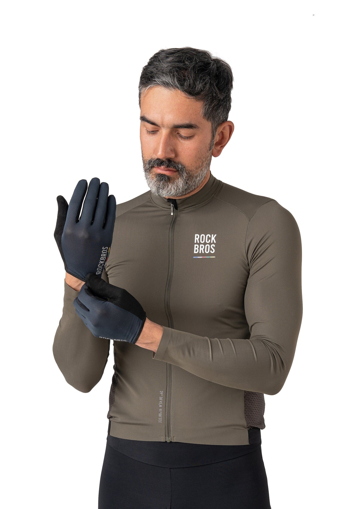 ROCKBROS Road-to-Sky Fine Sheepskin Full Finger Gloves