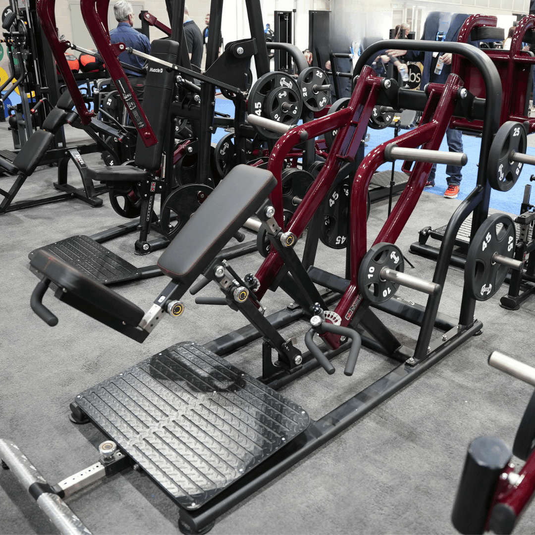 Muscle D Fitness Pro Strength Dynamic Row | Plate-Loaded Back Machine
