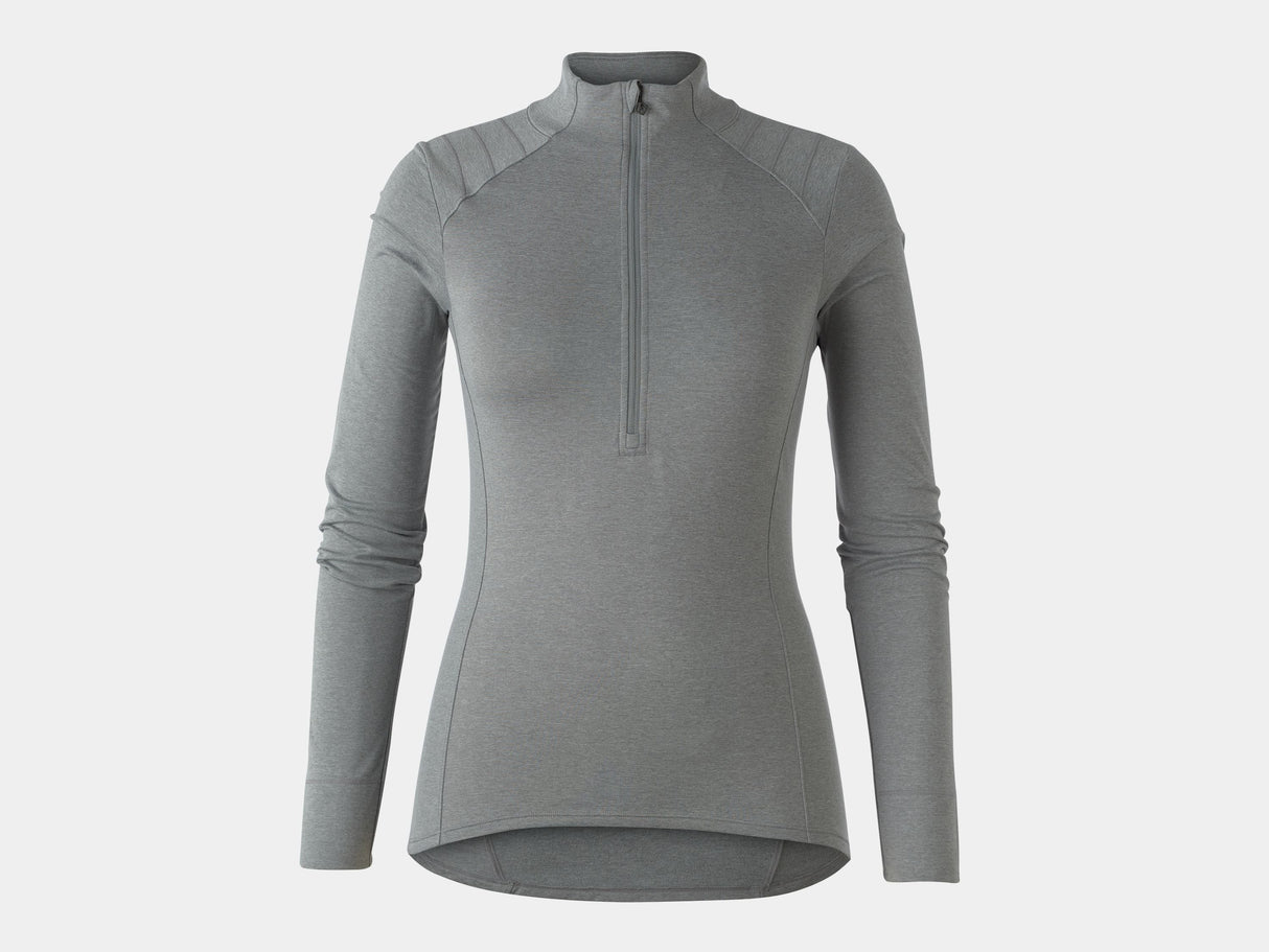 Bontrager Vella Thermal Long Sleeve LG Quicksilver Jersey
