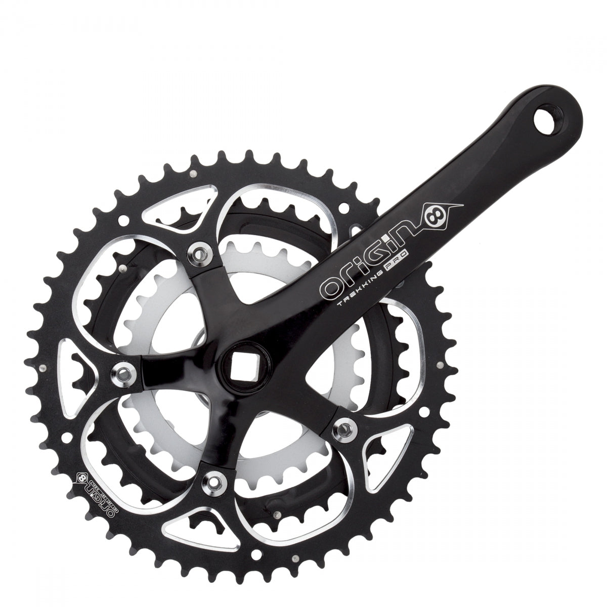 CRANKSET OR8 P-FIT 175x48/38/28BK SQR
