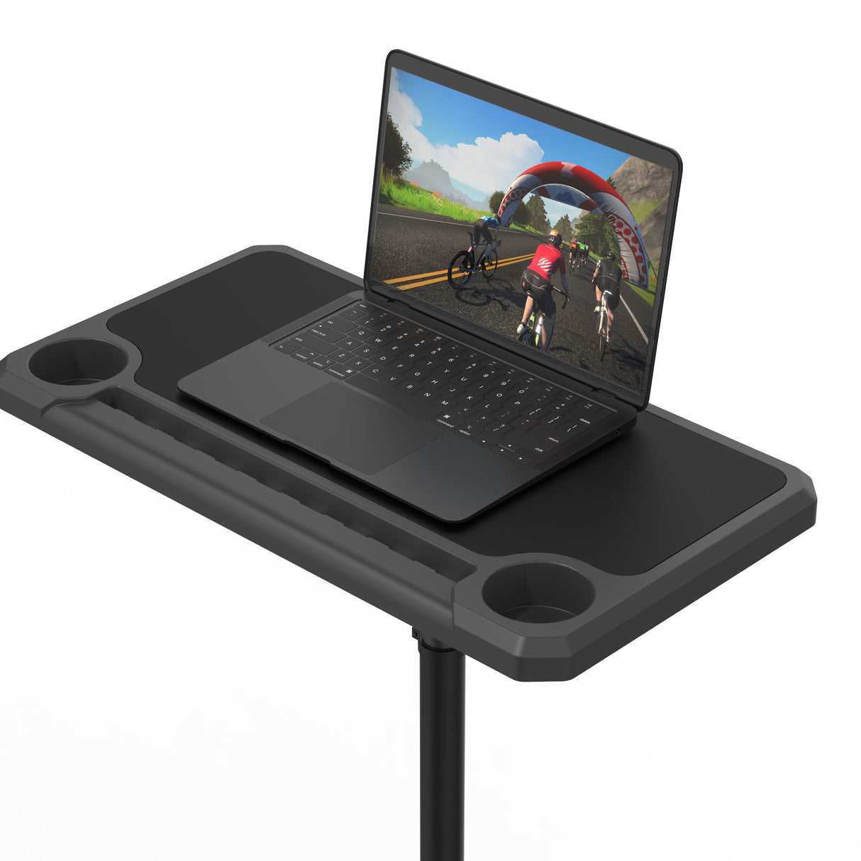 Indoor Media Display Cycling Desk