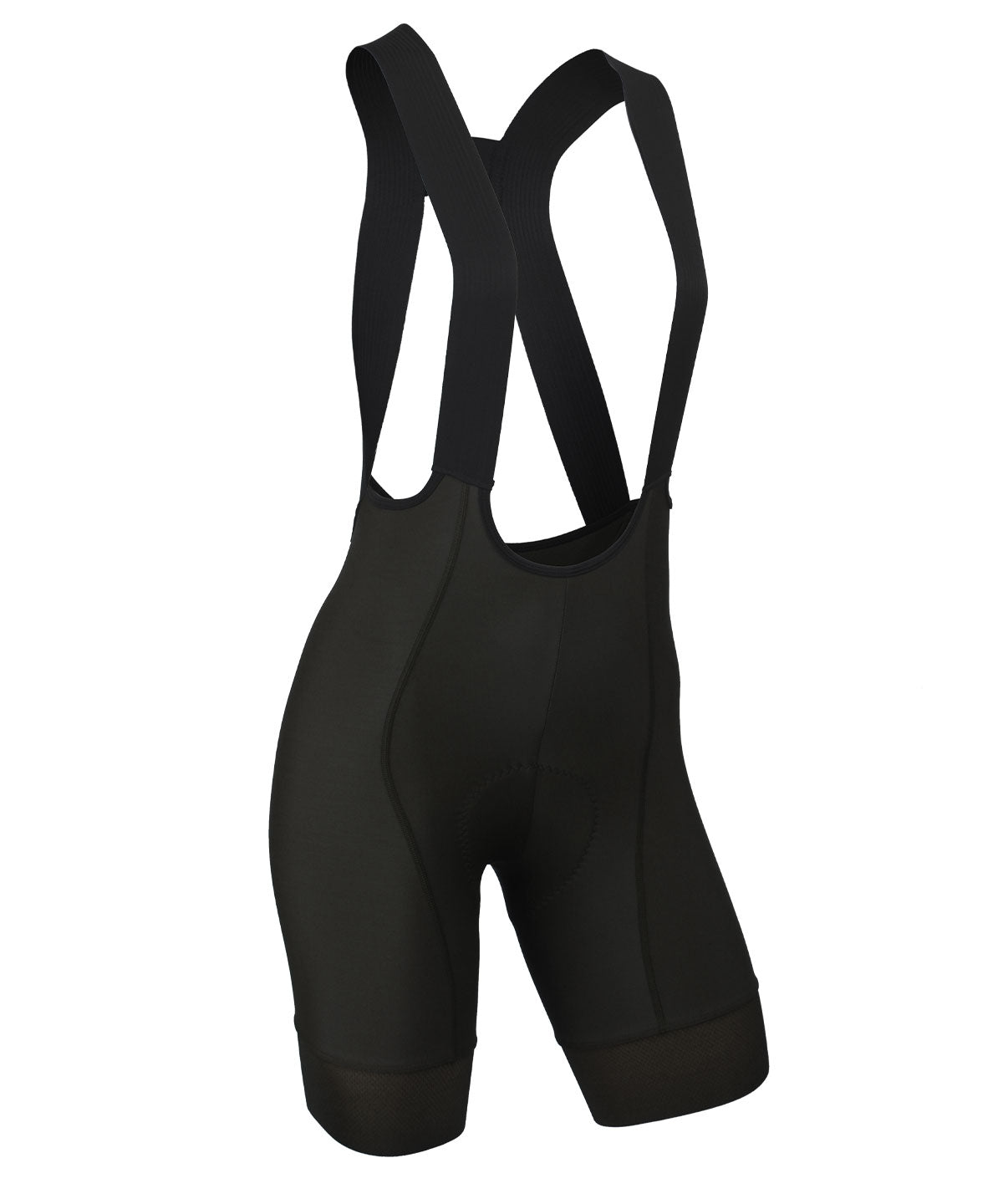 W. BLACK LABEL DROP TAIL BIB - BLACK