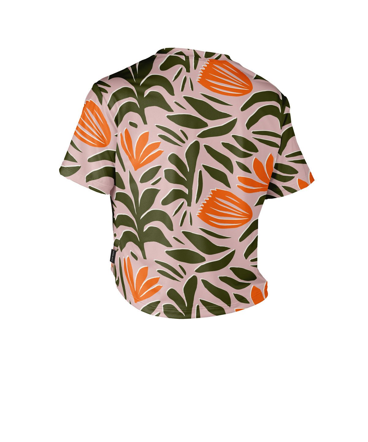 W. CROP TEE - SUMMER BOTANICAL