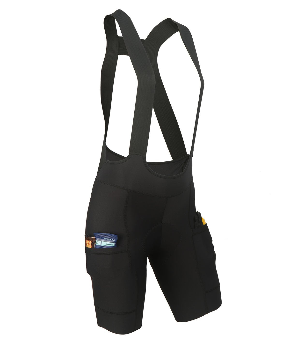 W. SUPER CARGO DROP TAIL BIB - BLACK