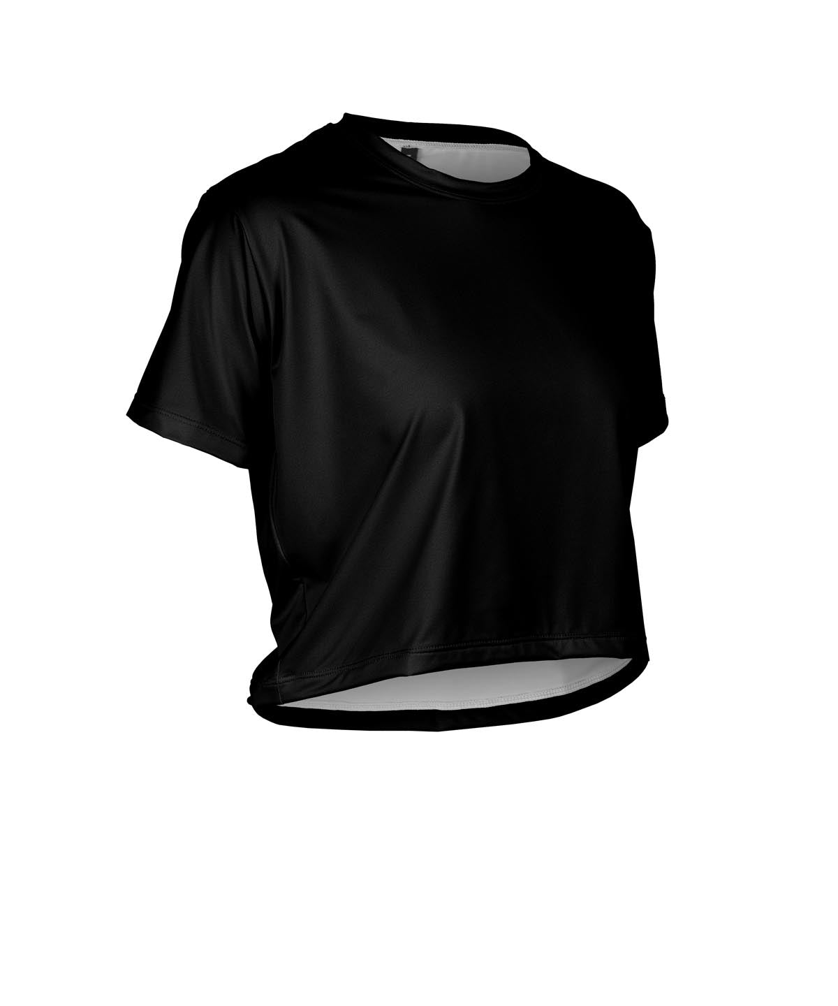 W. CROP TEE - SOLID