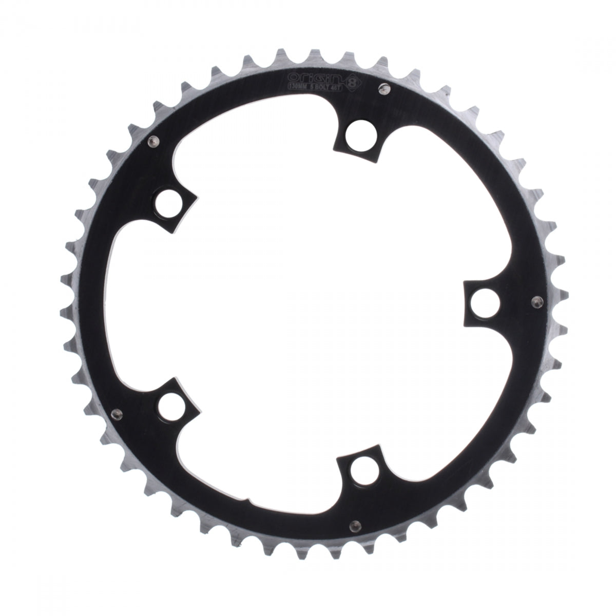 CHAINRING OR8 130mm 46T BK/SL