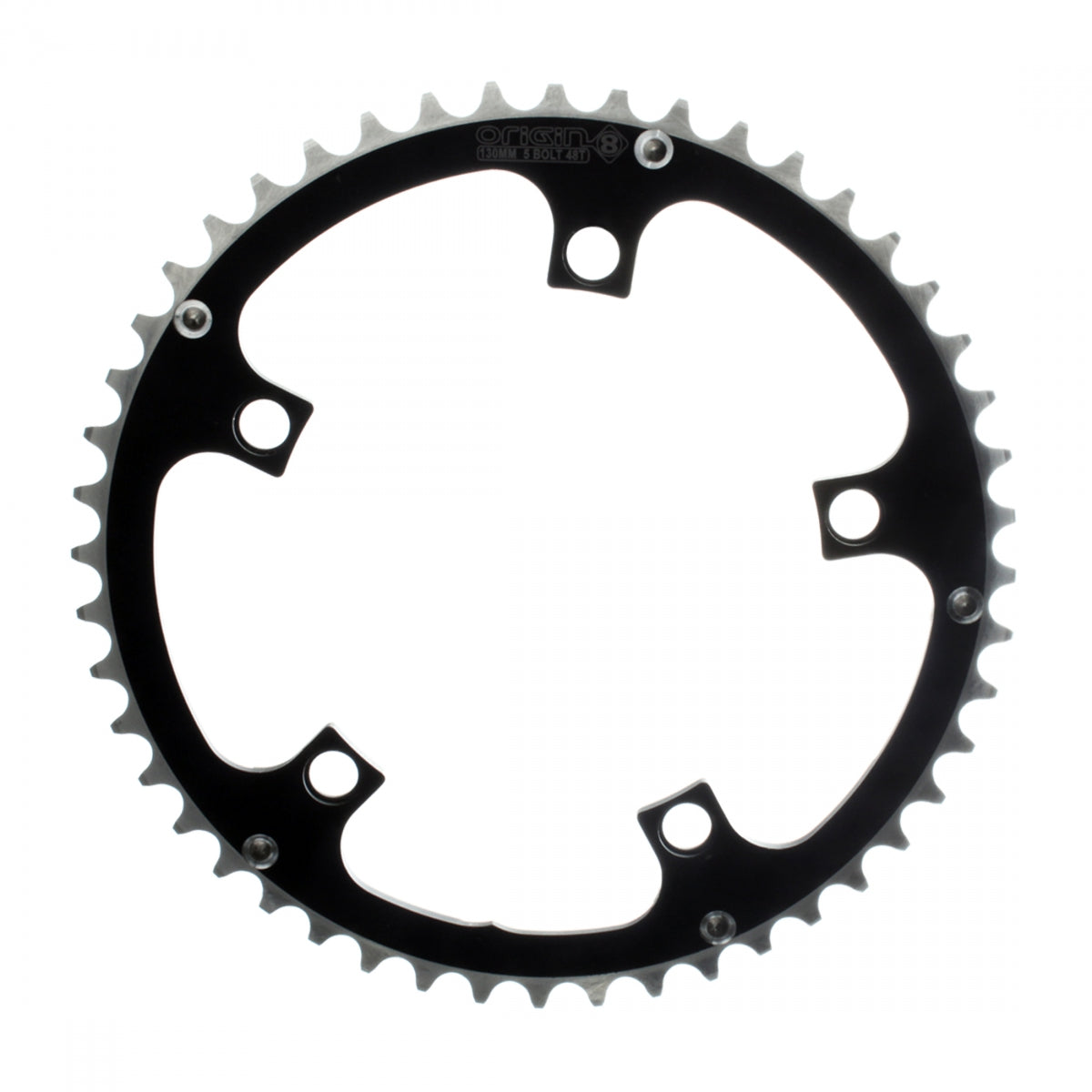 CHAINRING OR8 130mm 48T BK/SL